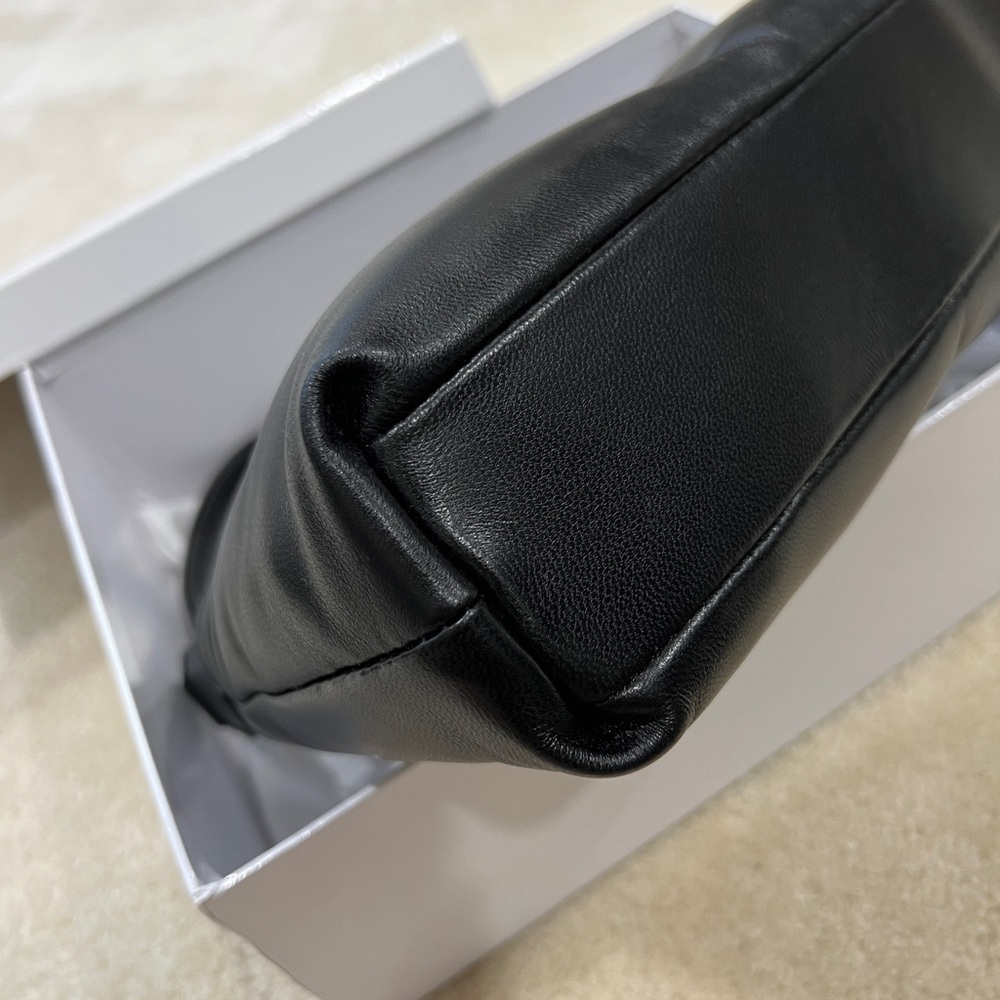 Maison Martin Margiela Black Padded Leather Crossbody Bag - Picture 11 of 13